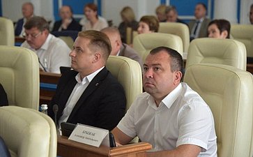 Екатерина Алтабаева приняла участие в пленарном заседании Законодательного собрания города Севастополя