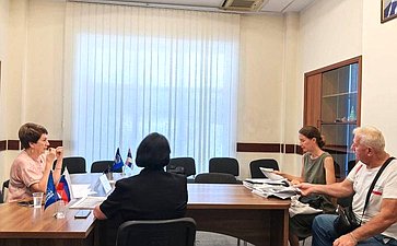 Екатерина Алтабаева провела личный приём граждан