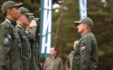 Сахамин Афанасьев принял участие в открытии военно-тактических соревнований в Республике Саха (Якутия)