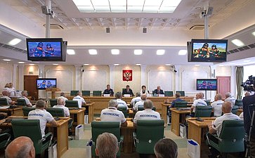 Делегация Россоюзспаса в Совете Федерации