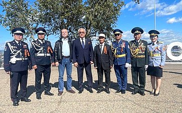 Баир Жамсуев принял участие в торжественных мероприятиях в честь 80-летия Победы над милитаристской Японией и окончания Второй мировой войны