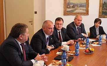 Визит делегации членов Совета Федерации в Чешскую Республику во главе с А. Клишасом