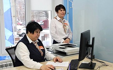 Николай Владимиров принял участие в открытии первого в Чувашии кадрового центра «Работа в России»