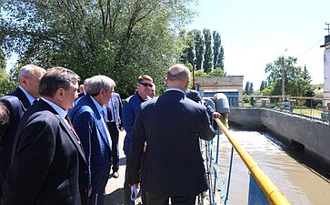 В ходе поездки сенаторы РФ посетили объекты инженерной инфраструктуры и экологии