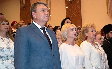 Ольга Бас приняла участие в торжественном мероприятии в ЛНР, посвященном Дню медицинского работника