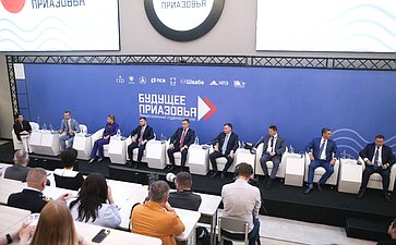 Участие первого заместителя Председателя Совета Федерации Андрея Яцкина в Межрегиональном студенческом слете «Будущее Приазовья»