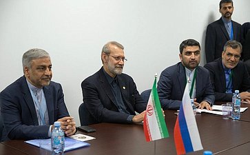 Встреча с Председателем Собрания исламского совета Ирана А. Лариджани