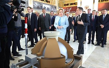 Открытие в Совете Федерации выставки «Гордость. Вдохновение. Мечта», посвященной 80-летию атомной промышленности
