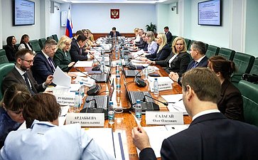 Заседание Комитета Совета Федерации по социальной политике