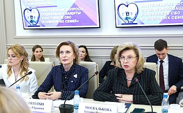 Заседание рабочей группы по законодательному обеспечению прав и законных интересов граждан Российской Федерации – участников специальной военной операции и членов их семей