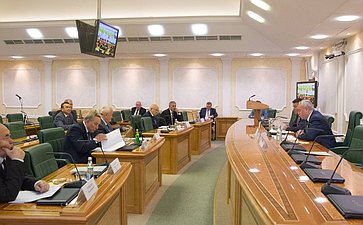 Заседание Комиссии Совета законодателей по вопросам законодательного обеспечения национальной безопасности и противодействию коррупции