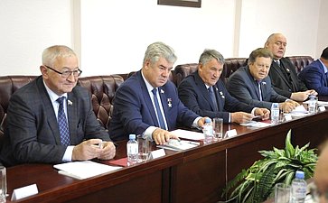 Выездное заседание Комитета СФ по обороне и безопасности в Гаджиево (Мурманская область)