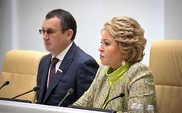 Николай Федоров и Валентина Матвиенко