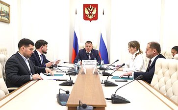 Заседание Совета Палаты молодых законодателей при Совете Федерации