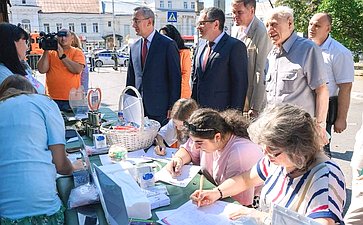 Александр Савин принял участие в торжественных мероприятиях, посвященных празднованию 653-й годовщины основания города Калуги