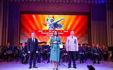 Маргарита Павлова приняла участие в мероприятии, посвященном 80-летию Победы в Сталинградской битве