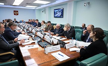 Круглый стол Комитета СФ по аграрно-продовольственной политике и природопользованию совместно с Комитетом СФ по экономической политике «Актуальные вопросы развития минерально-сырьевого комплекса Российской Федерации»
