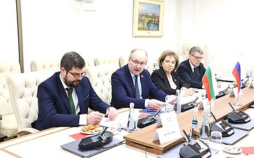 Совместное заседание представителей конструктивно настроенных фракций Народного Собрания Республики Болгарии с группой сенаторов Российской Федерации