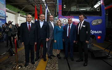 В московском метро запущен тематический «крымский» поезд