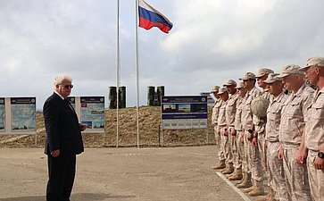 Визит Комитета Совета Федерации по обороне и безопасности для посещения подразделений Вооруженных Сил Российской Федерации, дислоцированных в Сирийской Арабской Республике