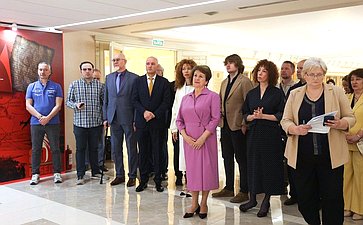 Открытие в Совете Федерации выставки «Великие книги Великой Победы. Должен знать каждый»
