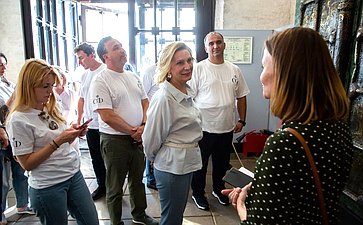 Сенаторы посетили предприятия народных художественных промыслов г. Суздаля