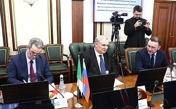 Григорий Карасин провел встречу с Чрезвычайным и Полномочным Послом Алжирской Народной Демократической Республики Туфиком Джуамой