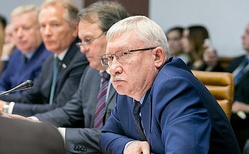 О. Морозов на заседании Комитета СФ по международным делам