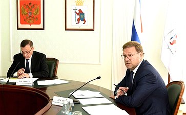 Константин Косачев принял участие в совещании по вопросам возобновления воздушного пассажирского сообщения из столицы Республики Марий Эл