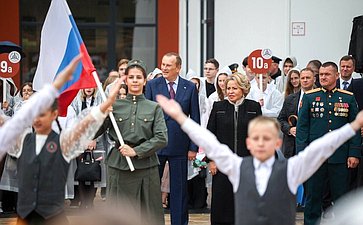 Валентина Матвиенко приняла участие в торжественном открытии Гатчинского центра образования «Высший пилотаж»