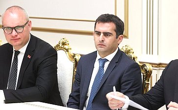 Встреча делегации Совета Федерации с Председателем Национального Собрания Республики Армения Аленом Симоняном