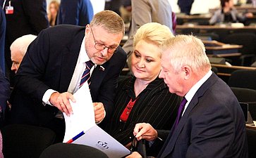 Выступление Председателя Совета Федерации Валентины Матвиенко открыло второй день Общей дискуссии шестой Всемирной конференции спикеров парламентов в Женеве