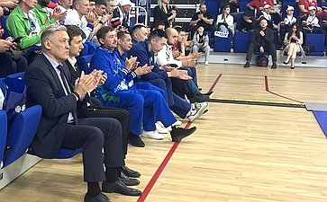 Юрий Валяев принял участие в торжественной церемонии открытия Всероссийских соревнований среди ветеранов СВО «Кубок по волейболу сидя «Герои нашего времени»