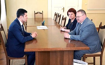 Встреча Олега Мельниченко с руководителями Калининградской области