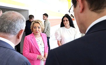 Валентина Матвиенко посетила МБОУ гимназию № 19
