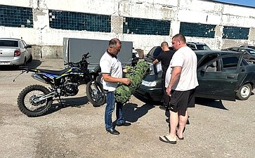 Игорь Мурог поддержал отправку груза бойцам СВО из Рязанской области