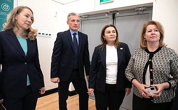Сенаторы посетили Центр физкультурной и спортивной работы «Олимпия» Тюменского муниципального района