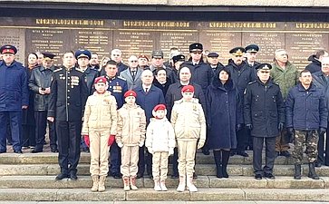 Лариса Мельник приняла участие в мероприятиях, посвящённых Дню Защитника Отечества