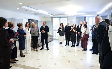 Открытие в Совете Федерации выставки работ наставников «БАСТИОН КУЛЬТУРЫ»