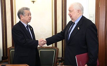 Сергей Кисляк провел встречу с председателем японской общественно-политической организации «Иссуйкай» Мицухиро Кимурой