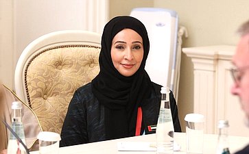 Валентина Матвиенко провела встречу с Председателем Федерального национального совета Объединенных Арабских Эмиратов Сакром Гоббашем