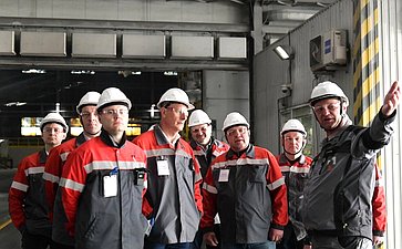 Сенаторы посетили промышленные предприятия и культурные объекты Республики Хакасия