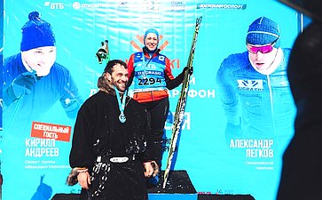 Эдуард Исаков принял участие в XI Международном Югорском лыжном марафоне «UGRA SKI»