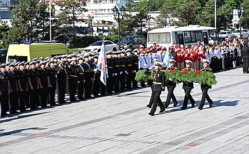 Александр Ролик во Владивостоке принял участие в мероприятиях, посвященных 80-й годовщине Победы над милитаристской Японией и окончания Второй мировой войны