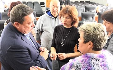 Владимир Полетаев провел встречи с жителями Усть-Коксинского района
