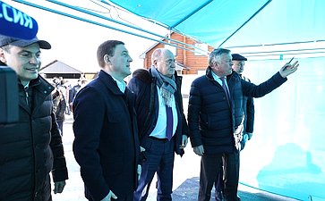 Первый заместитель Председателя Совета Федерации Андрей Турчак принял участие в мероприятиях по подключению домовладения к сети газораспределения в рамках догазификации