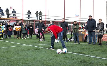 Семилетию «Русской весны» в городе Севастополе был посвящен юношеский турнир по футболу