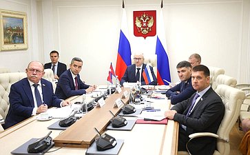 Встреча членов группы по сотрудничеству Совета Федерации с Национальным собранием Федерального парламента Непала