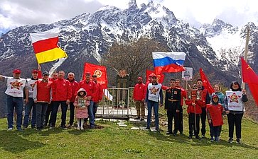 Виталий Назаренко принял участие в акции «Бессмертного полка России» в Северной Осетии