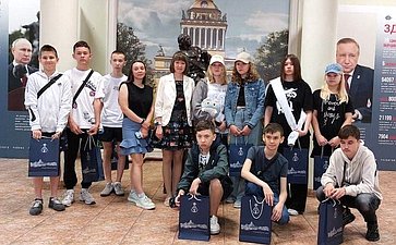 Дети участников СВО из Марий Эл познакомились с достопримечательностями Санкт-Петербурга